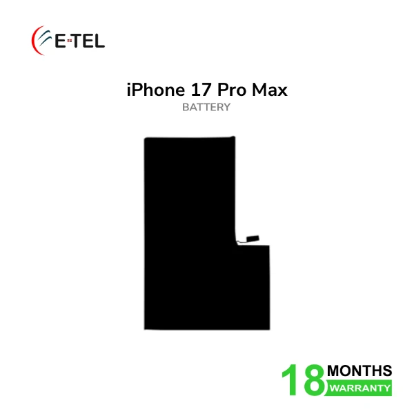 iPhone 17 Pro Max Battery