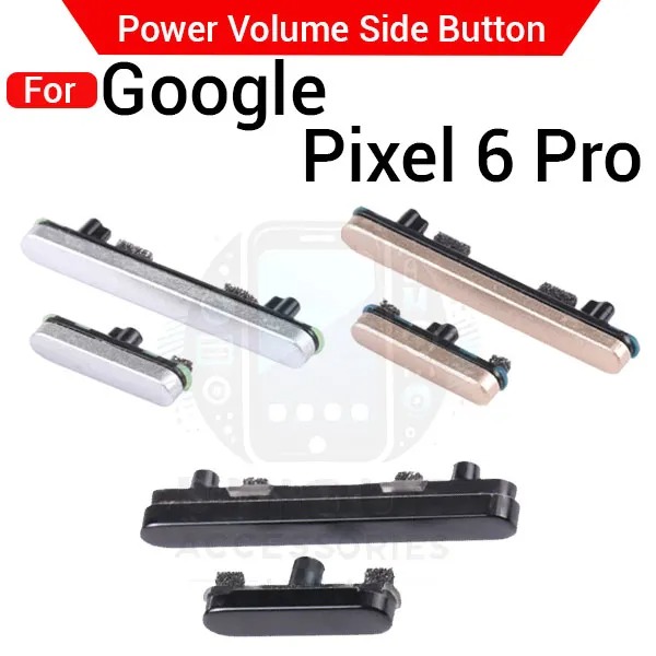 Compatible with Google Pixel 6 Pro External Side Buttons Power On Off + Volume Control Button Outside Side Keys price