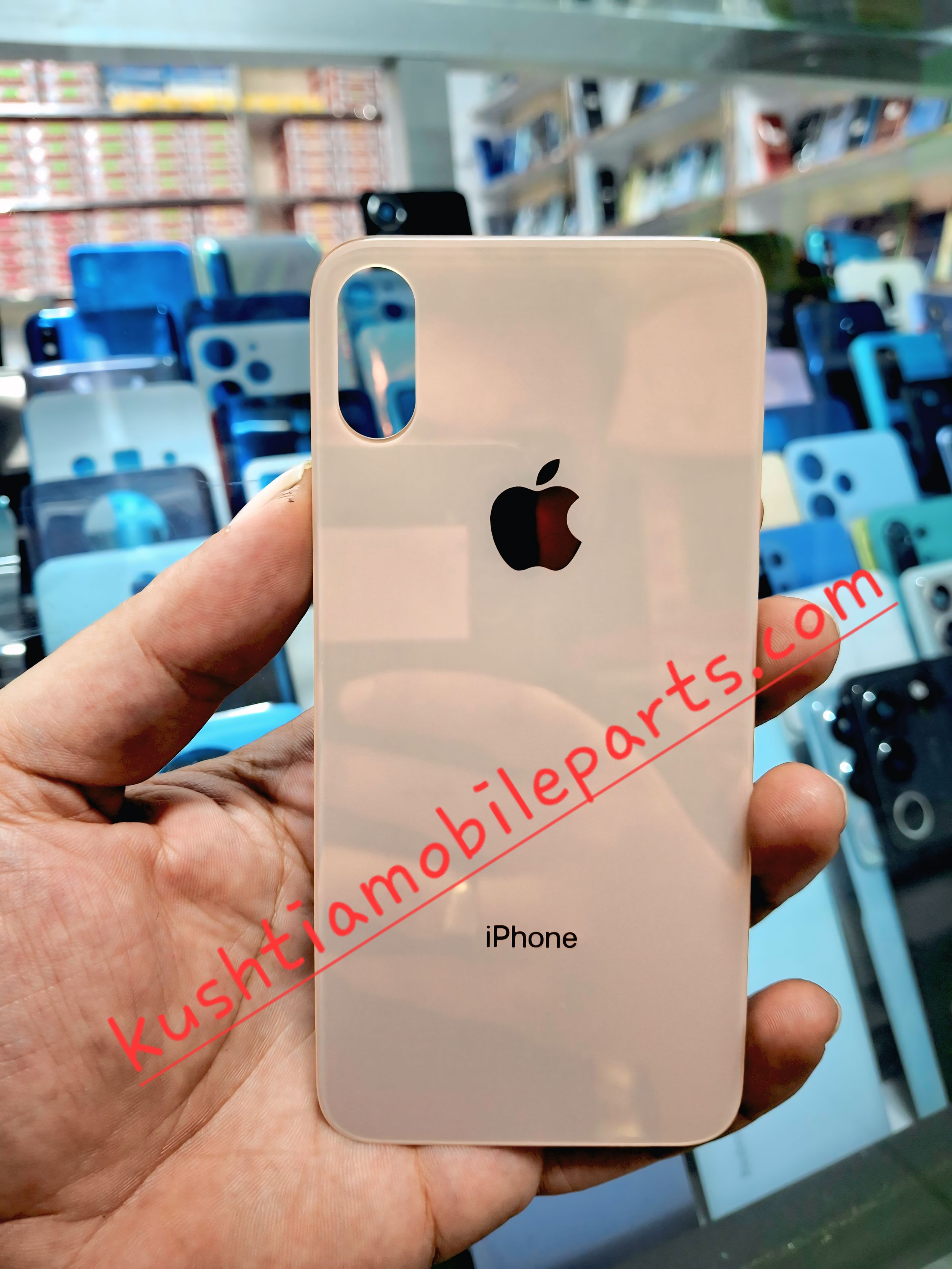 iPhone X Backshell (price) Panel/Backshell/ Casing + Camera Lens With Logo-All Colors Available price